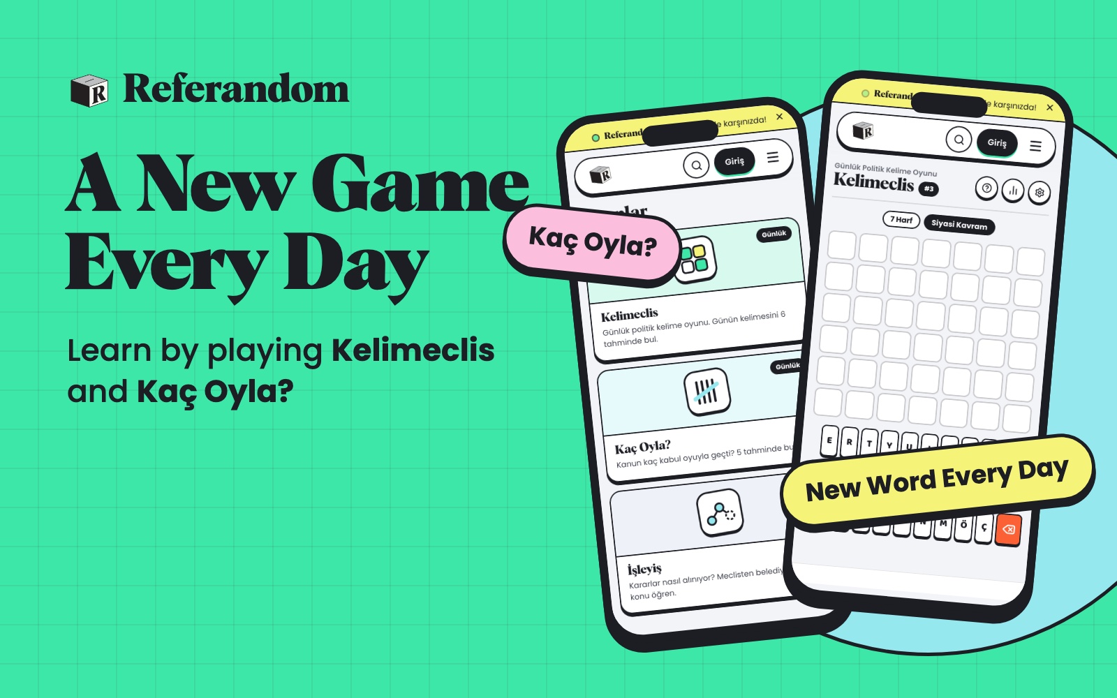 A new game every day